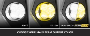 Ford Bronco Fog Lights - Diode Dynamics - Stage Series Fog Pocket Kit - White/Yellow - `21-`25